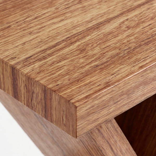 Mesa Lateral X en Madera Natural · Arquitectónico - vista alternativa