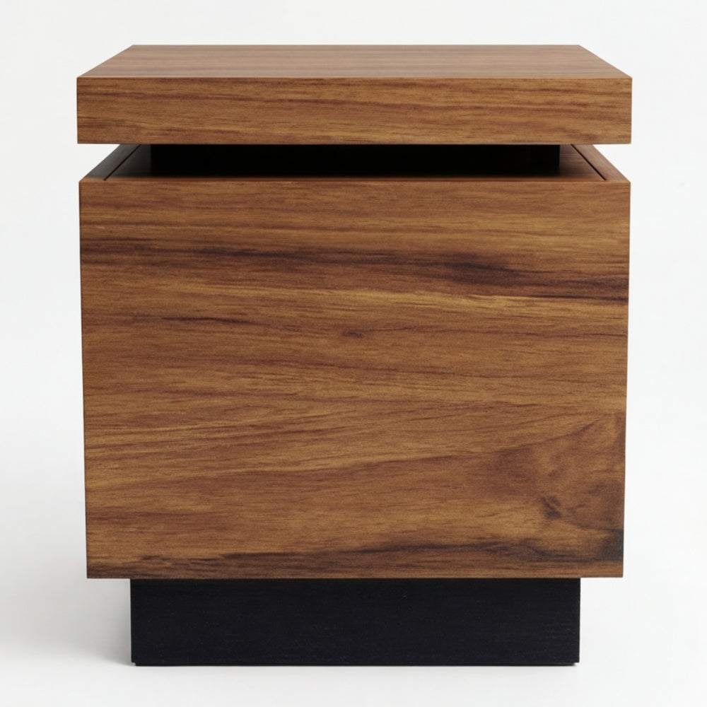 Mesa Lateral en Nogal Americano · Arquitectónico