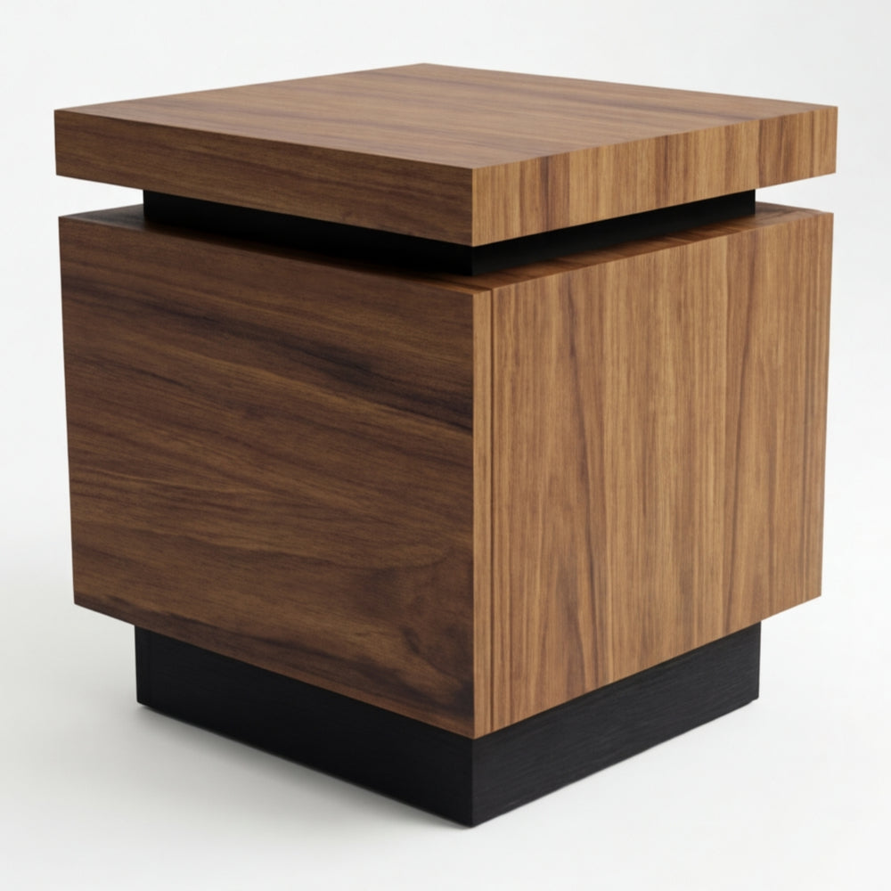 Mesa Lateral en Nogal Americano · Arquitectónico