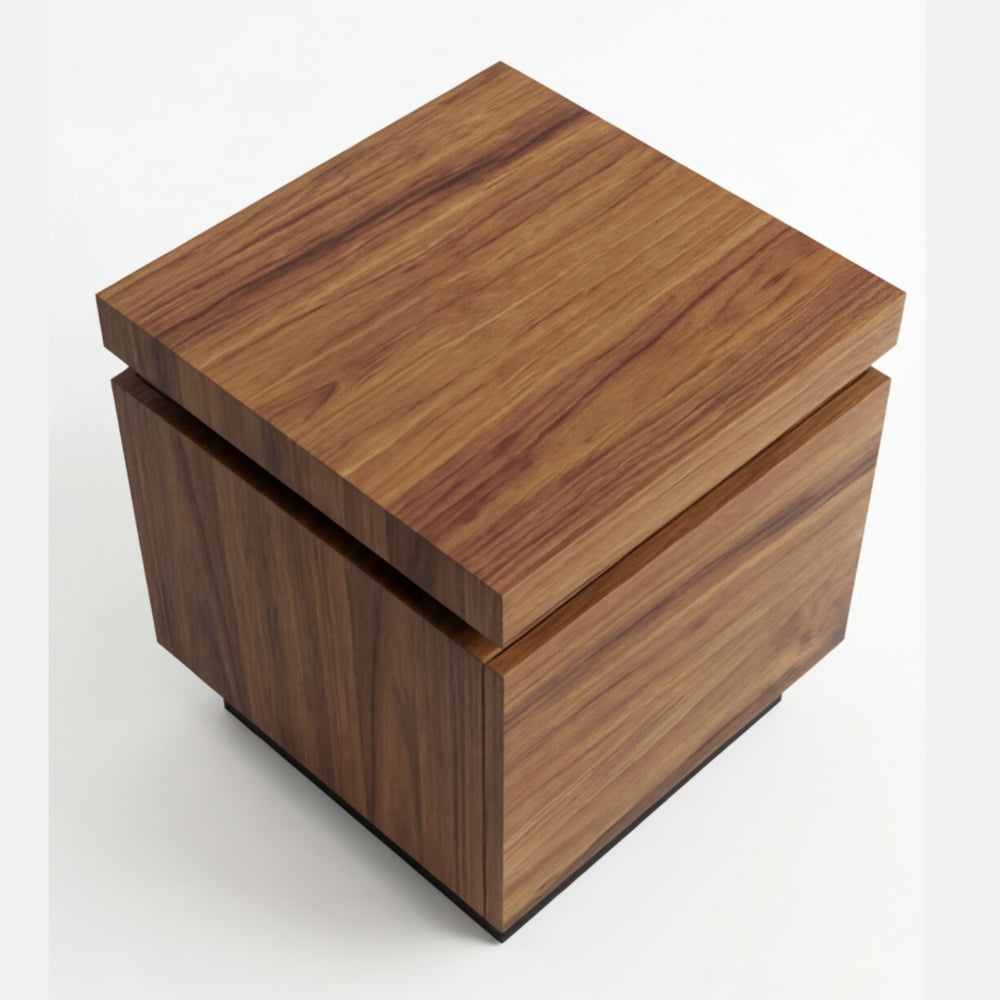 Mesa Lateral en Nogal Americano · Arquitectónico