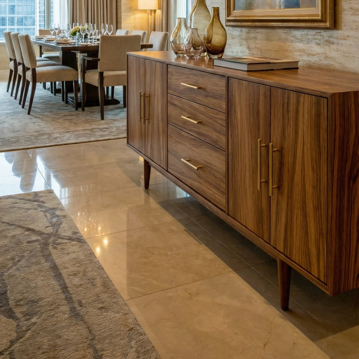 Buffet Contemporáneo – Diseño Moderno Amplio