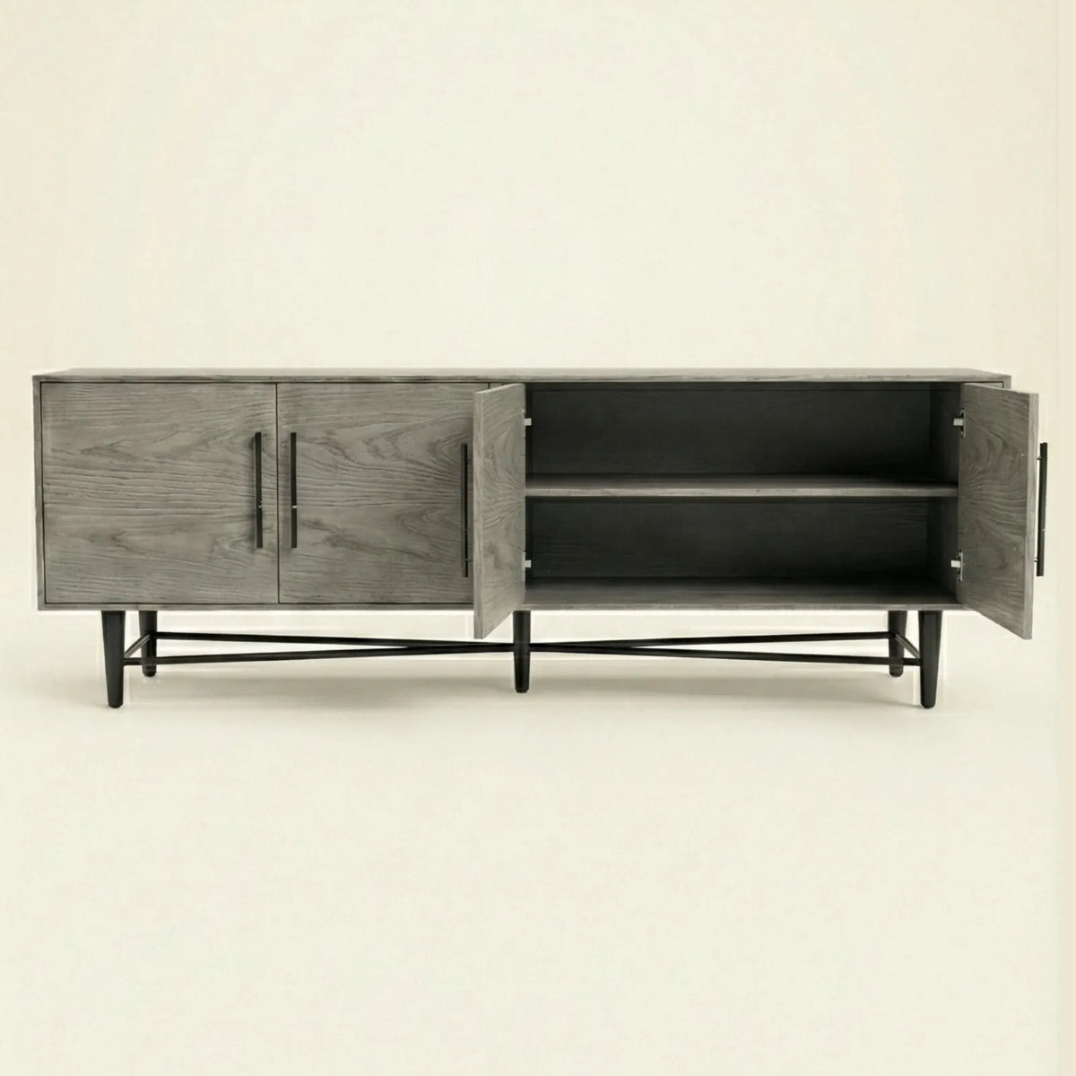 Buffet Ferrara – Credenza en Encino Gris