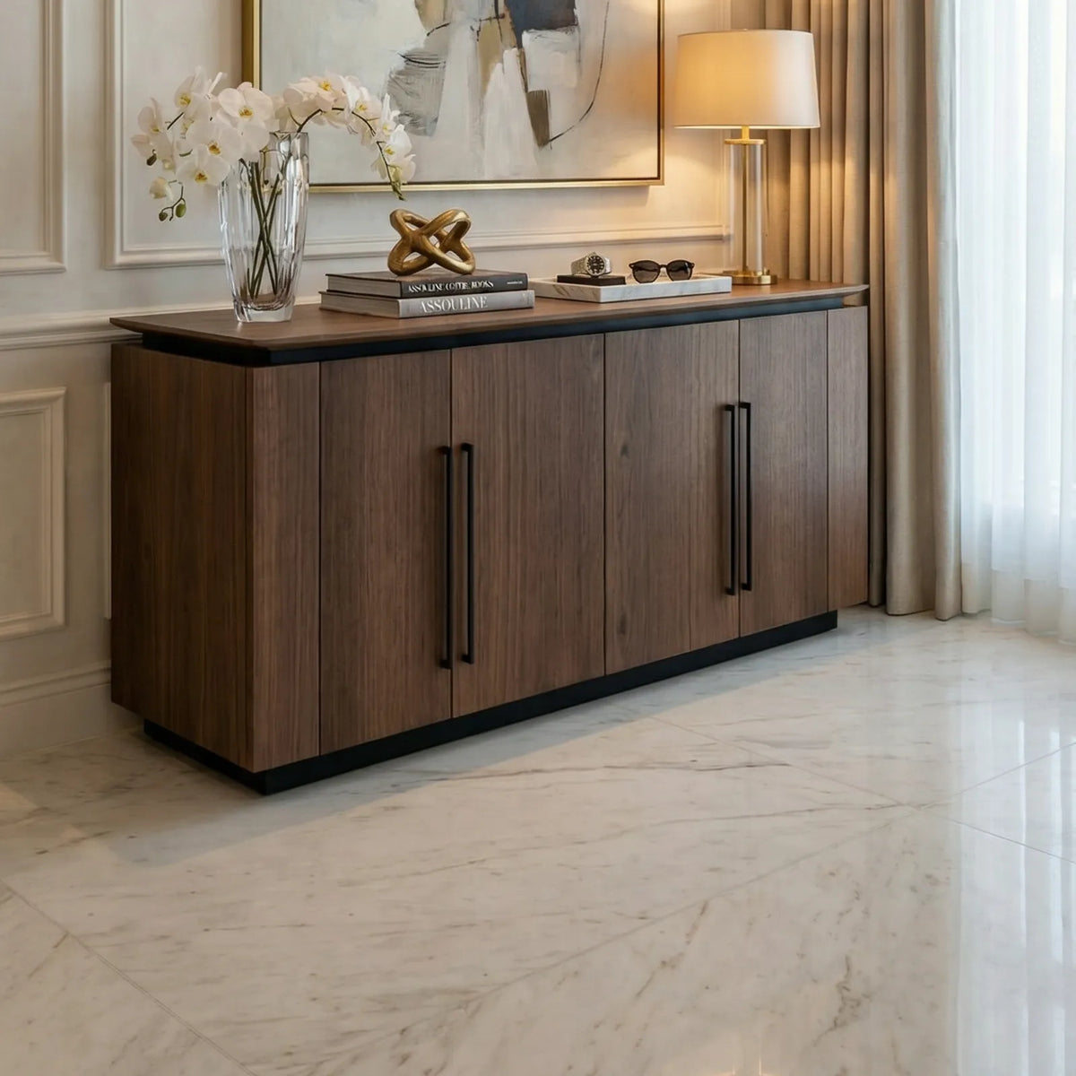 Buffet Amalfi – Credenza en Nogal Elegante