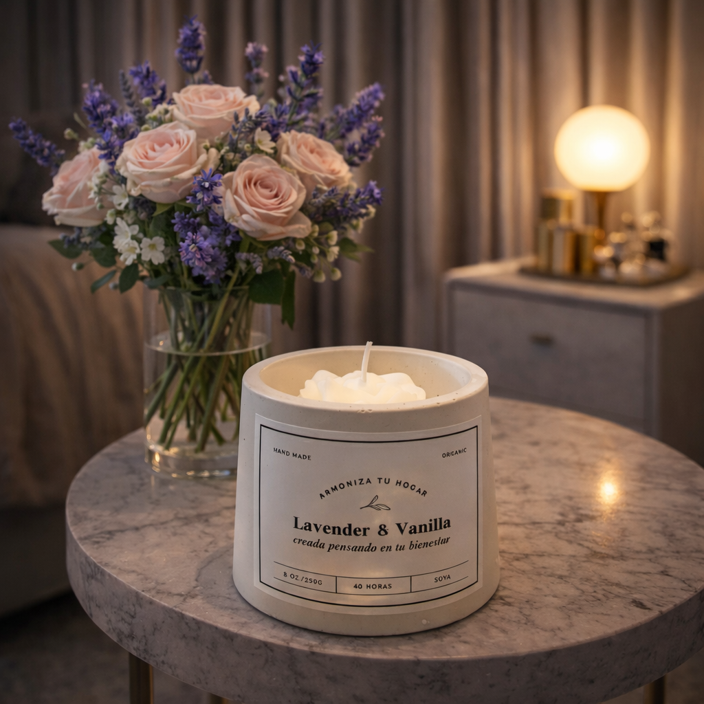 Lavander Collection | Vela de lujo con esencia de campo