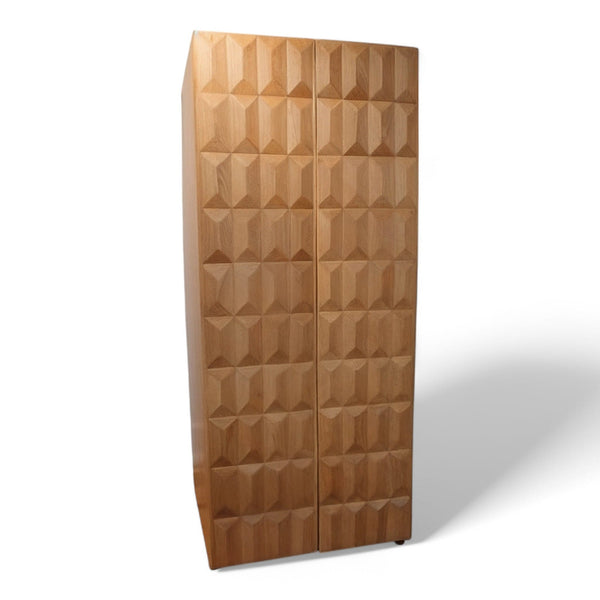 Enzzi | Armario Encino Elegante | 120x60x180 cm-N | Marrón!!