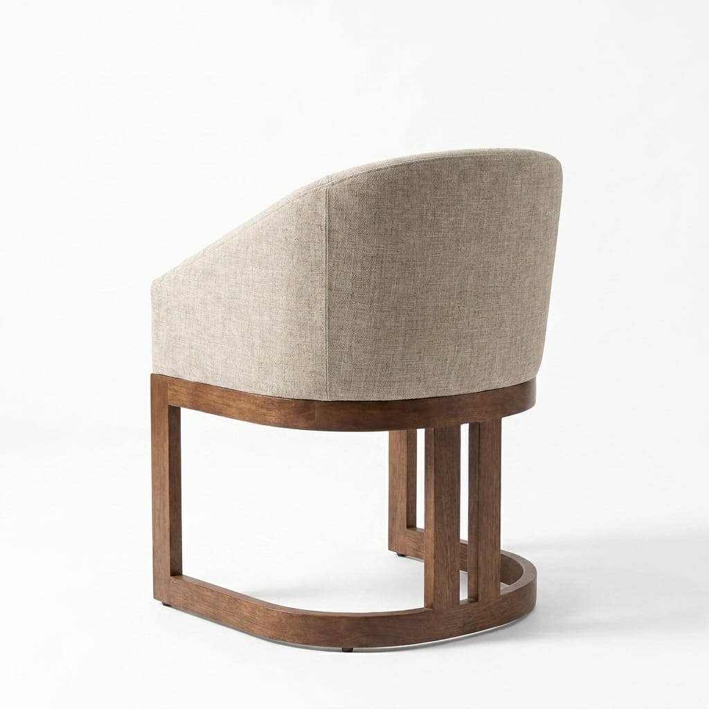 Silla Horen en Madera Sólida fabricado a mano en el taller Lemich de Ocotlán, Jalisco