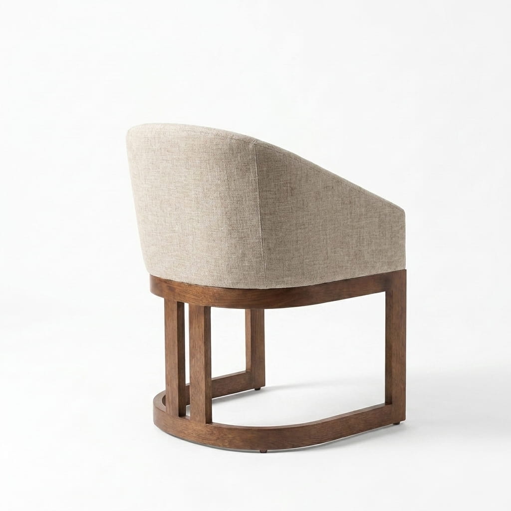 Silla Horen en Madera Sólida fabricado a mano en el taller Lemich de Ocotlán, Jalisco