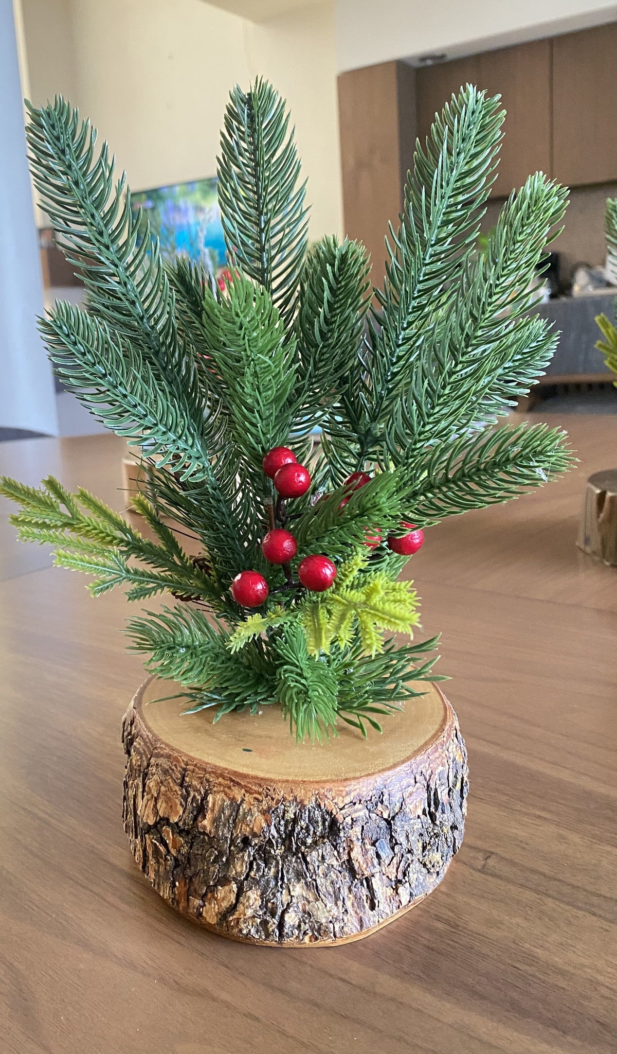 Centro de mesa navideño Mod. Roncón mágico chic