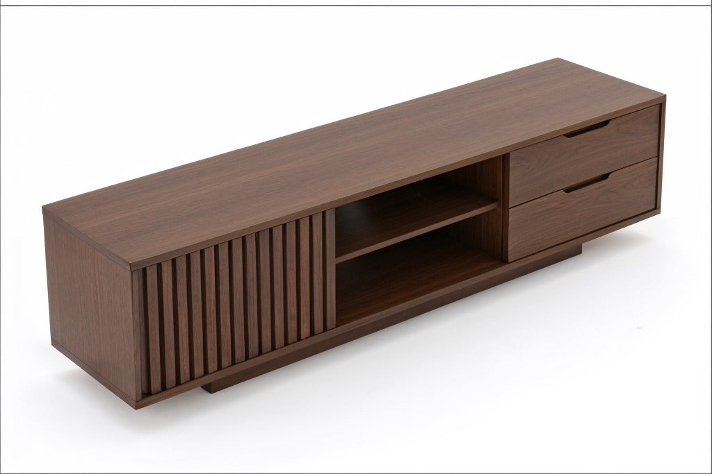 Mueble de TV Velin Nogal · Diseño Minimalista