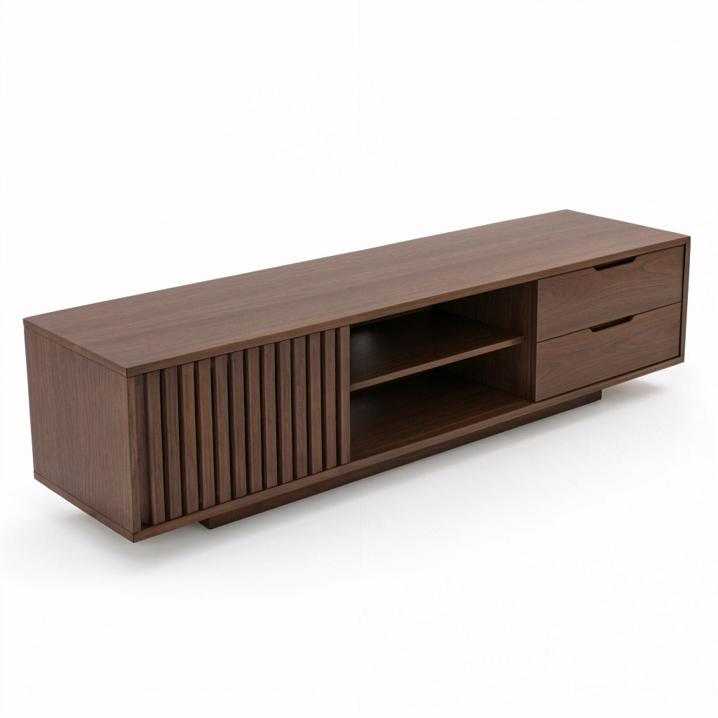 Mueble de TV Velin Nogal · Diseño Minimalista