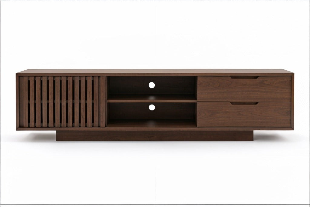 Mueble de TV Velin Nogal · Diseño Minimalista