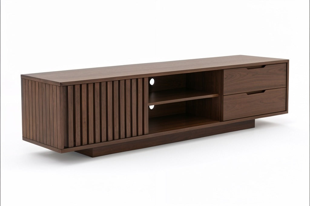 Mueble de TV Velin Nogal · Diseño Minimalista