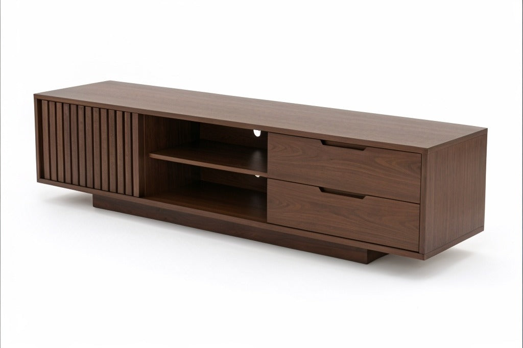 Mueble de TV Velin Nogal · Diseño Minimalista