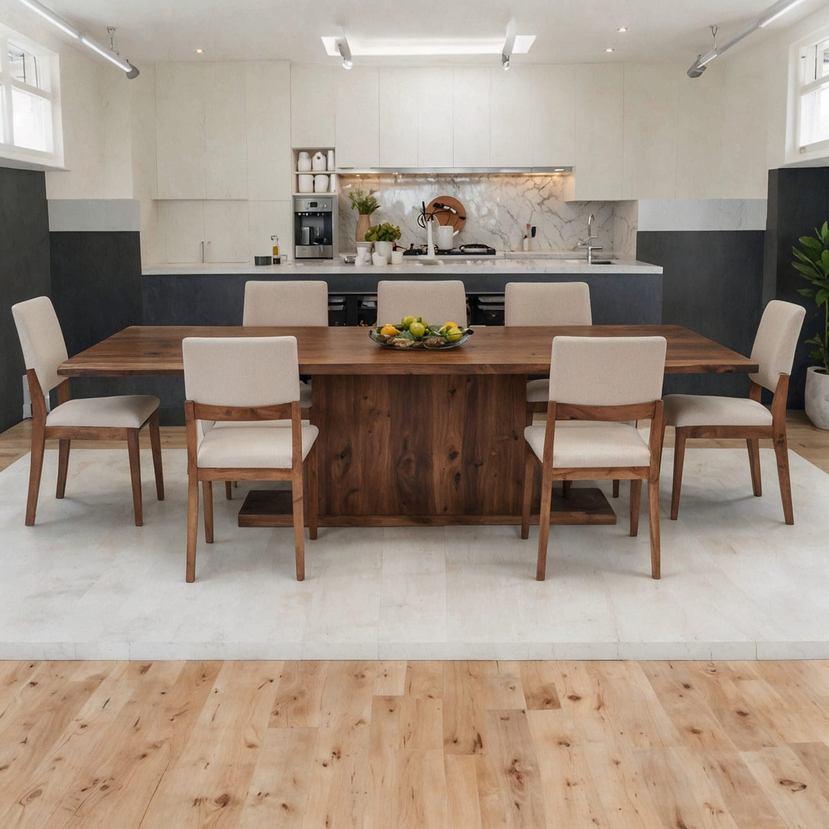 Comedor Lueur · Rosa Morada · Diseño Elegante