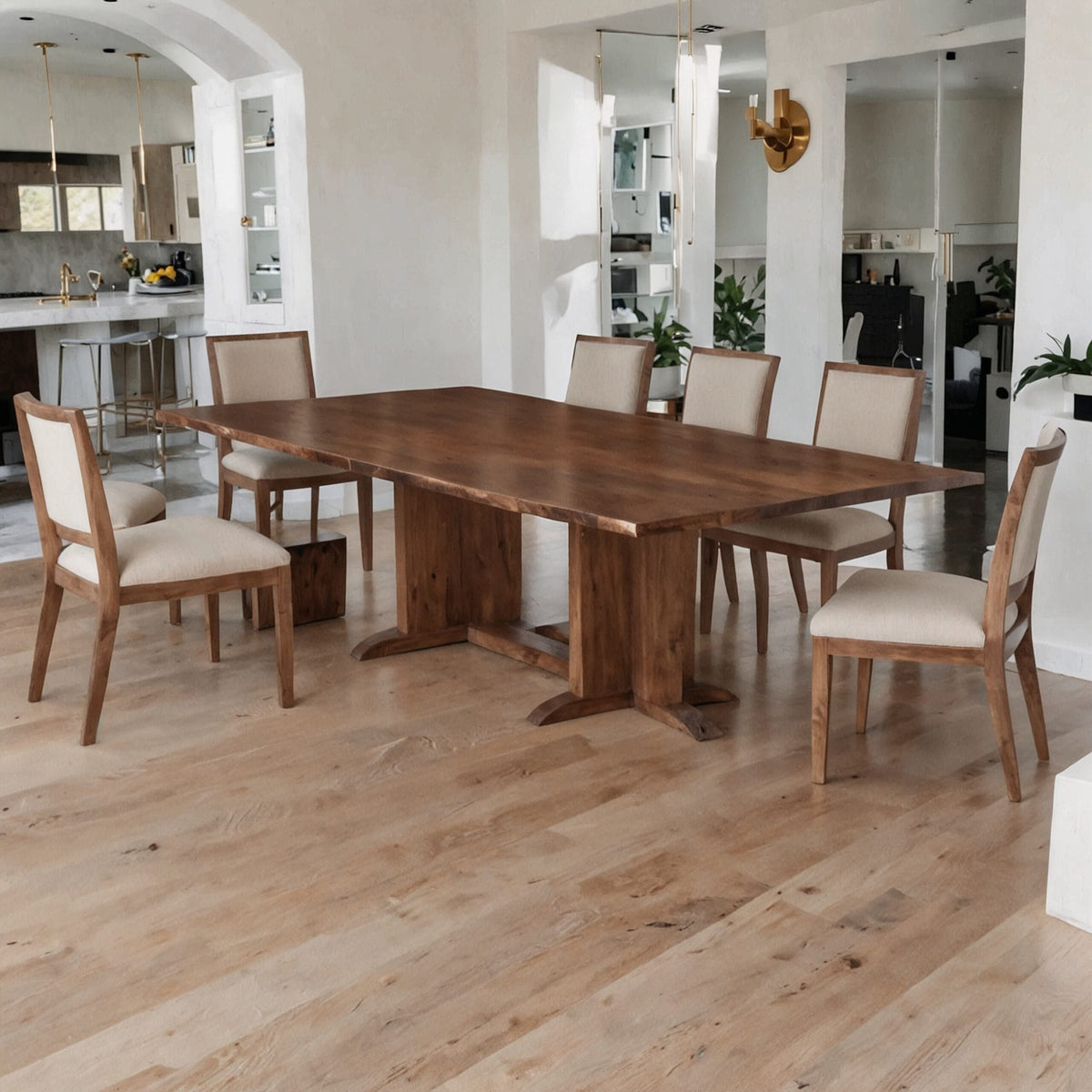 Comedor 8 Sillas Encino · Diseño Sofisticado