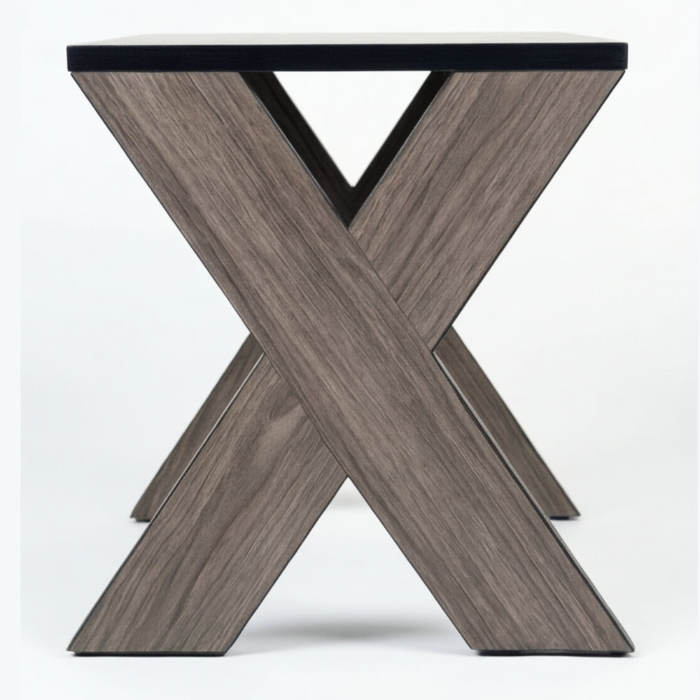 Mesa Lateral Oslow en Madera Natural · Minimalista