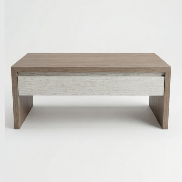 Mueble de TV Bicolor en Madera Natural · Arquitectónico - vista alternativa