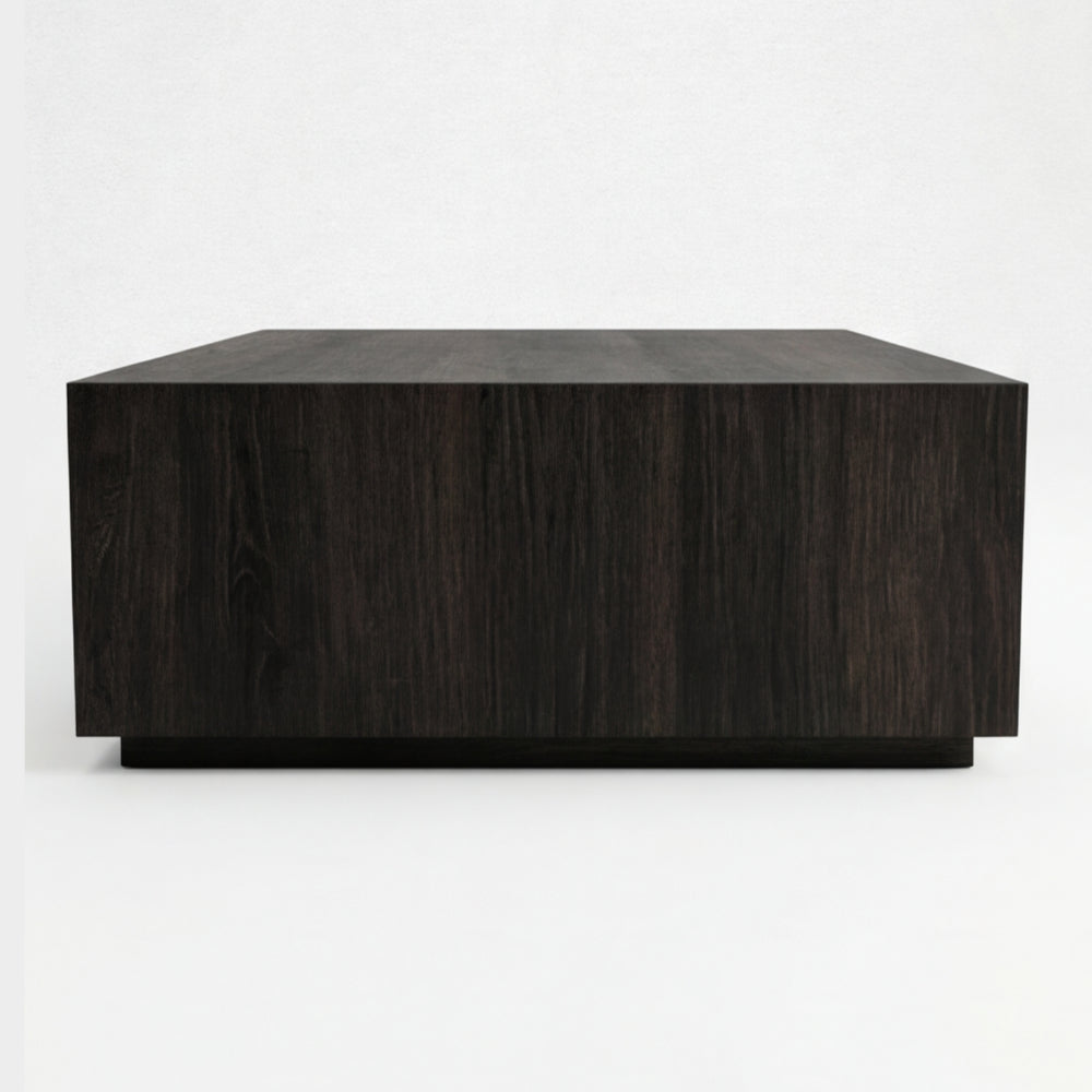 Mesa Centro Ébano en Madera Natural · Arquitectónico