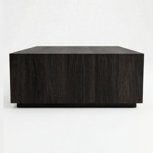 Mesa Centro Ébano en Madera Natural · Arquitectónico