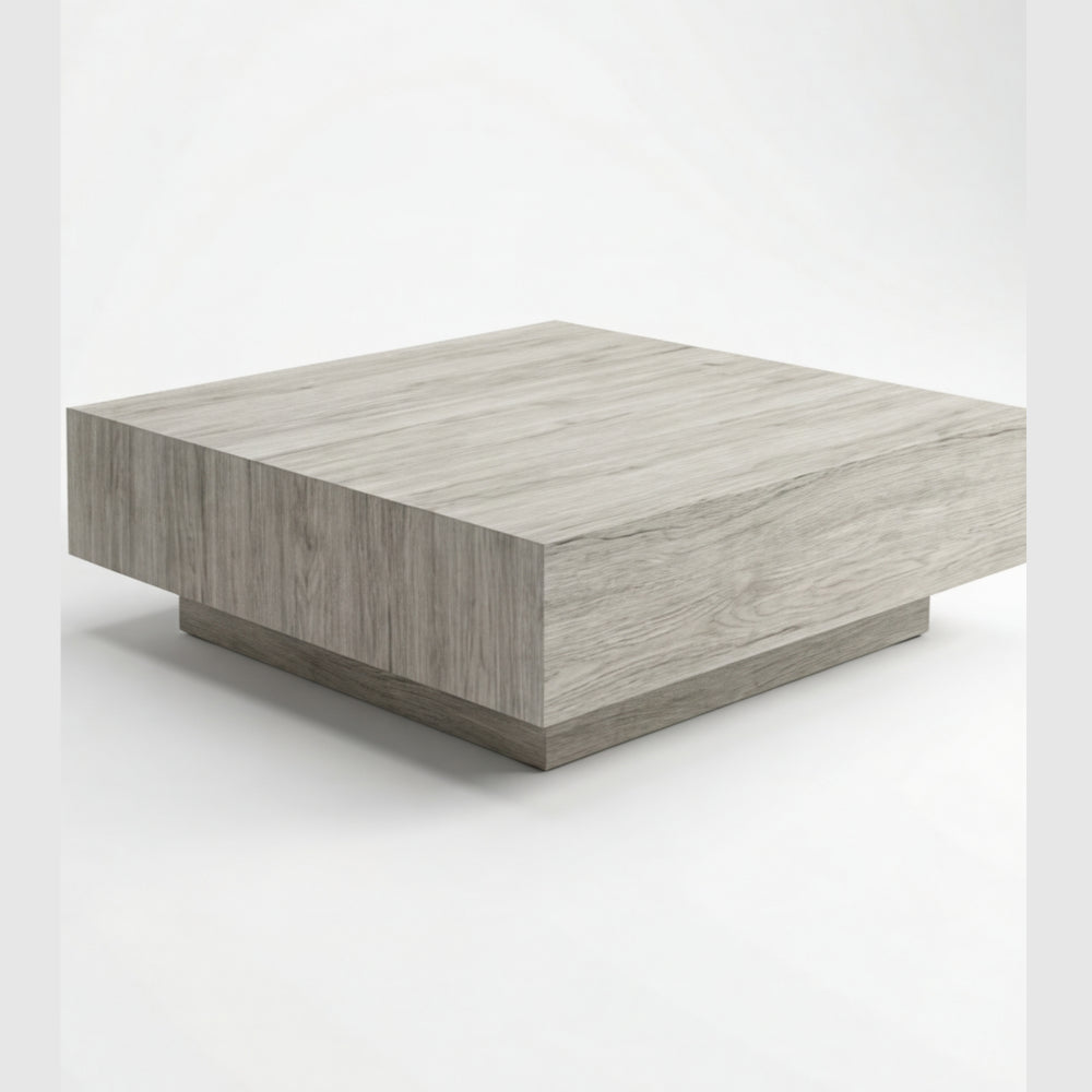 Mesa Centro Monolith en Madera Natural · Arquitectónico