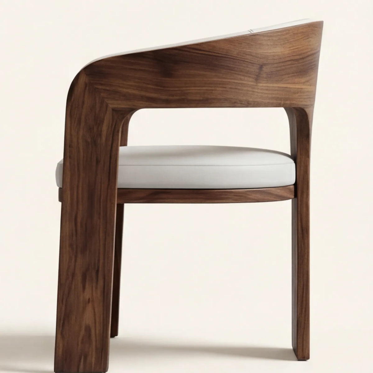 Comedor Nautilus en Nogal y Madera Sólida · Monolítico
