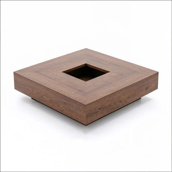 Mesa de Centro Émur en Nogal Americano · Escultural