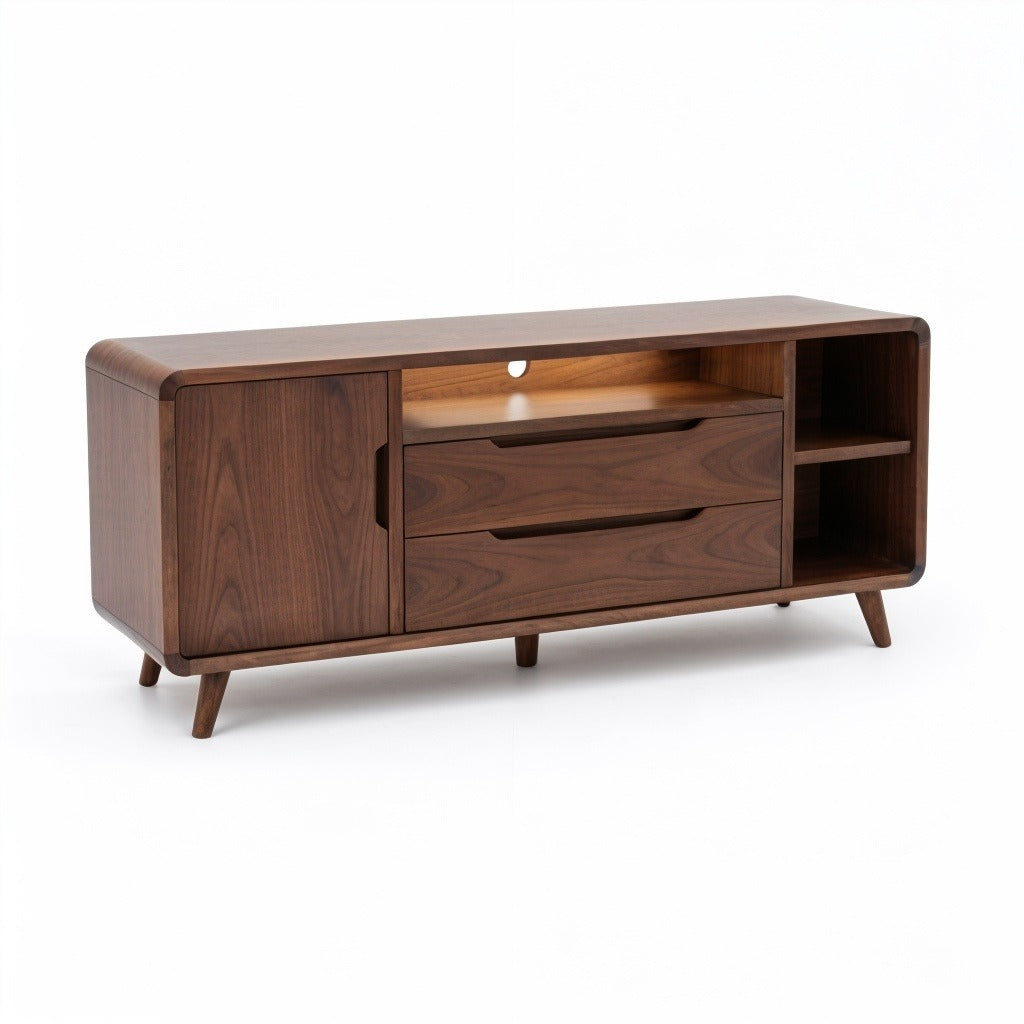 Mueble de TV Elric · Nogal Elegante