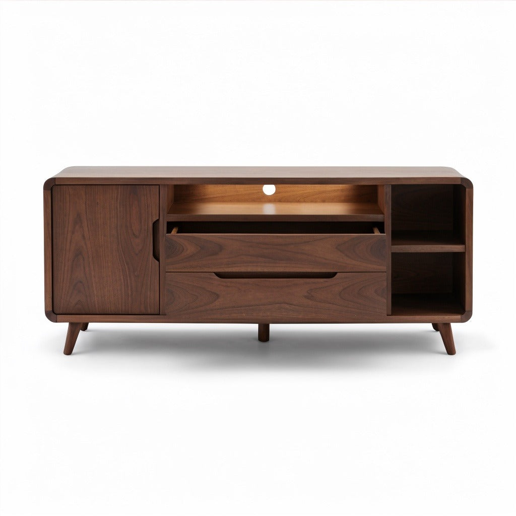 Mueble de TV Elric · Nogal Elegante