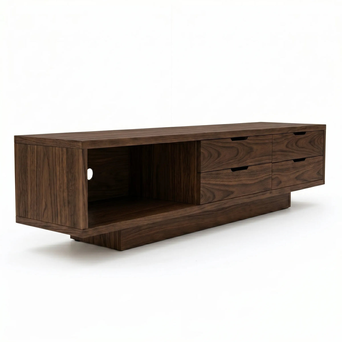 Mueble TV Ardan · Nogal | Lujo Moderno