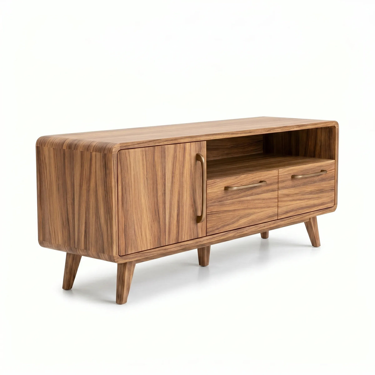 Mueble TV Vauren Parota · Diseño Exótico