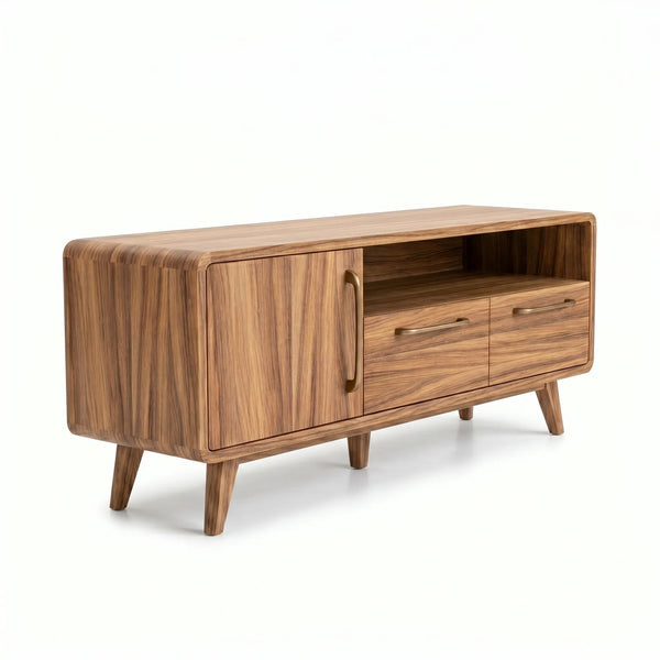 Mueble TV Vauren Parota · Diseño Exótico
