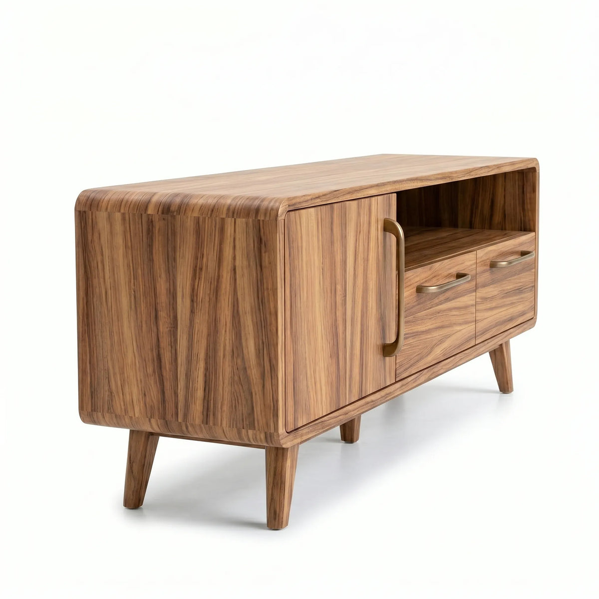 Mueble TV Vauren Parota · Diseño Exótico