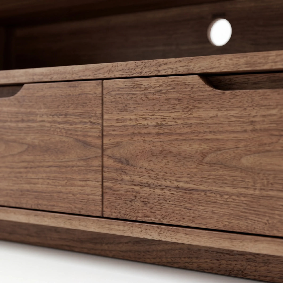 Mueble de TV Clyne | Nogal | Elegante Diseño Moderno