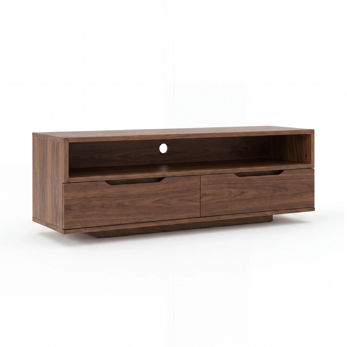 Mueble de TV Clyne | Nogal | Elegante Diseño Moderno