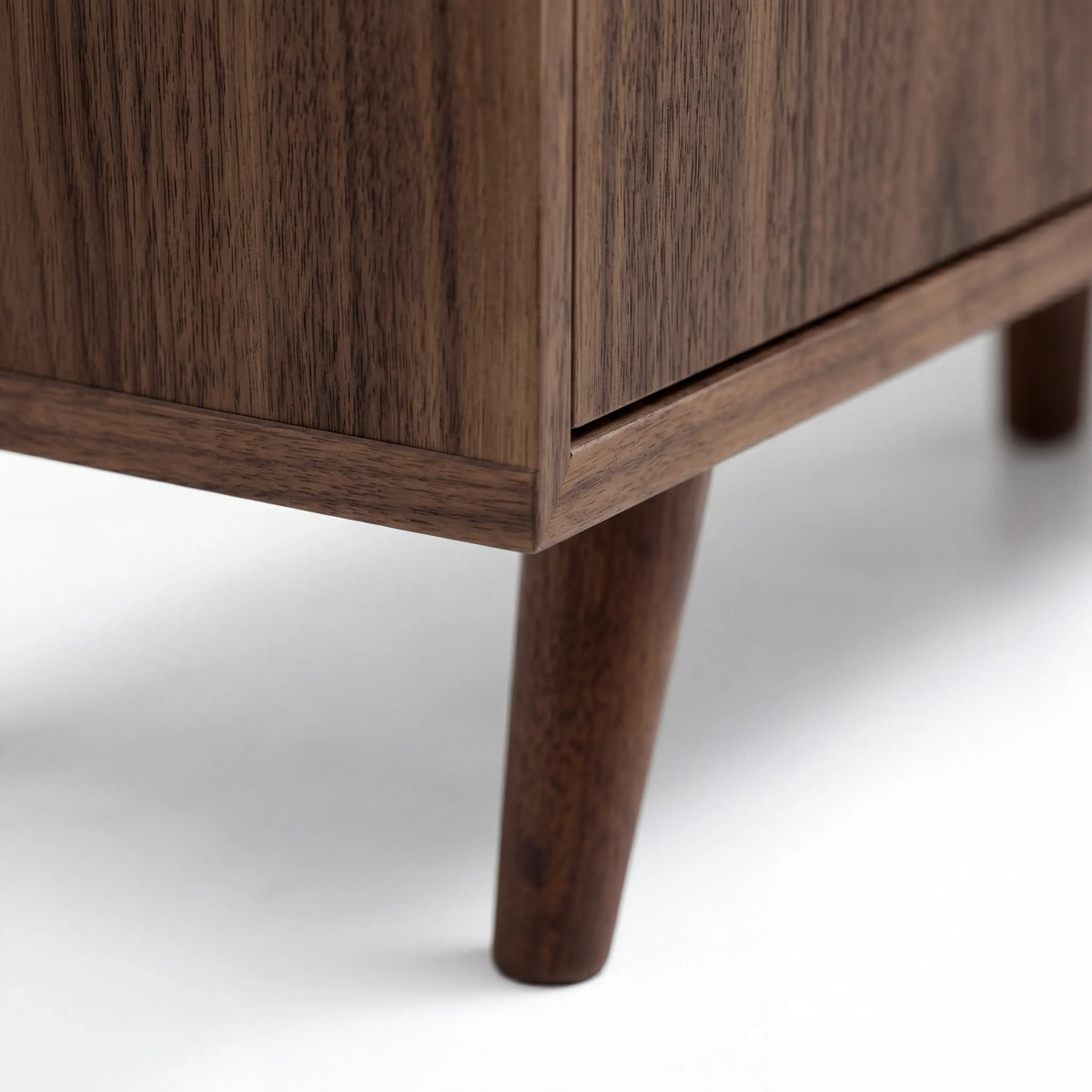Mueble de TV Coren · Nogal y Rosa · Diseño Premium