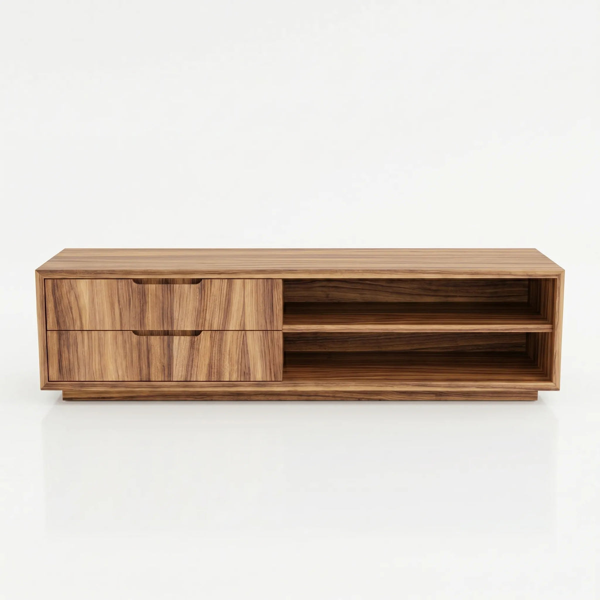 Mueble de TV Volden Nogal · Duradero y Elegante