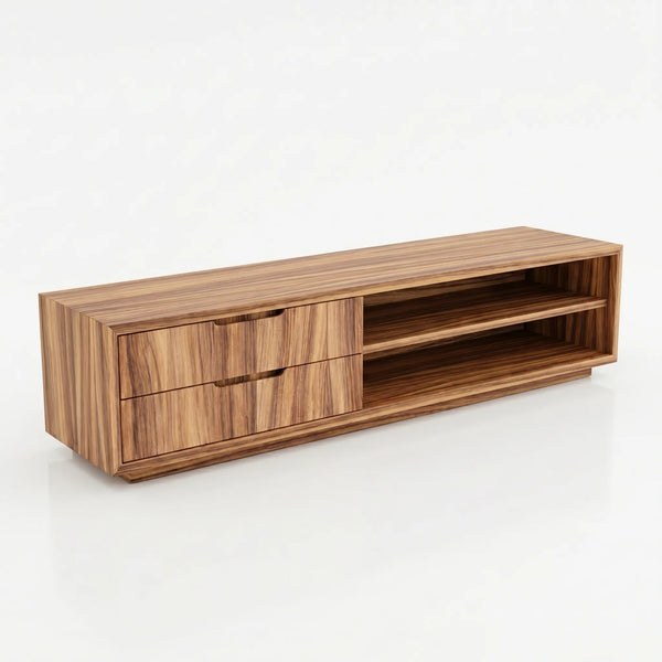 Mueble de TV Volden Nogal · Duradero y Elegante