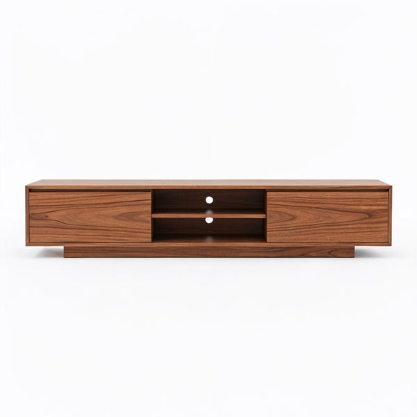 Mueble de TV Thalen · Nogal · Diseño Minimalista - vista alternativa