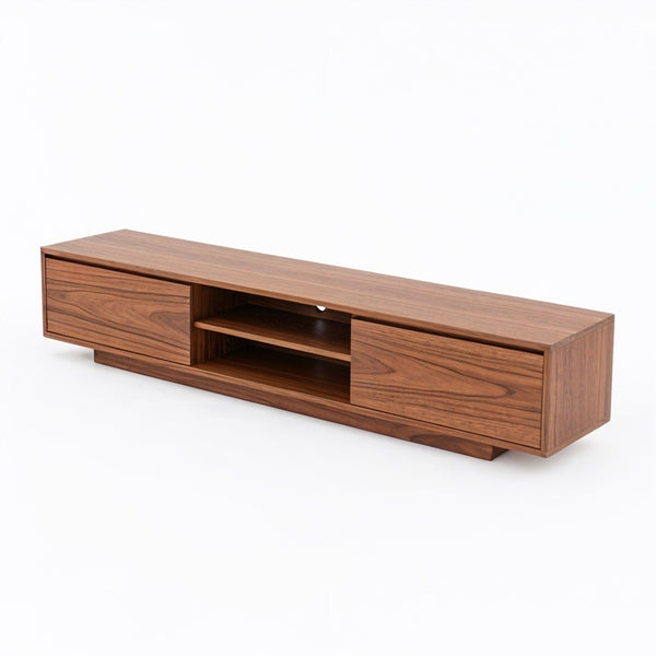 Mueble de TV Thalen · Nogal · Diseño Minimalista