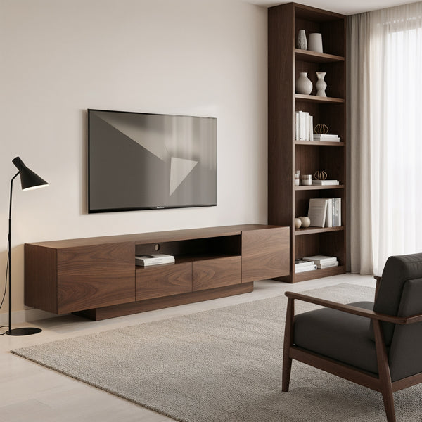 Mueble de TV Luvor Nogal · Elegancia atemporal - vista alternativa