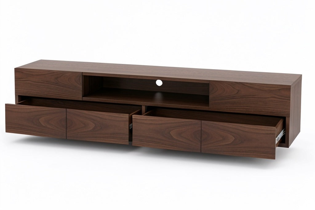 Mueble de TV Luvor Nogal · Elegancia atemporal