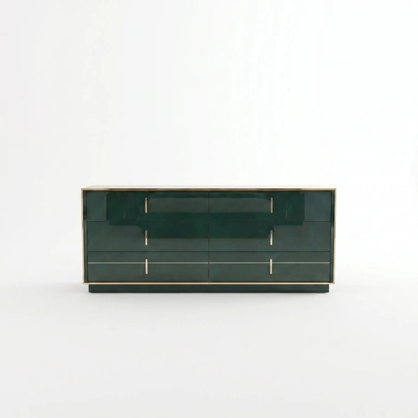 Cómoda Cajonera Imperial de 6 Cajones con Moldura Dorada - Foto 1 Lemich
