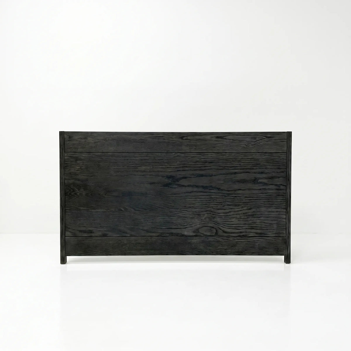 Cabecera Minimalista en Madera de Encino Gris/Negro - Foto 1 Lemich