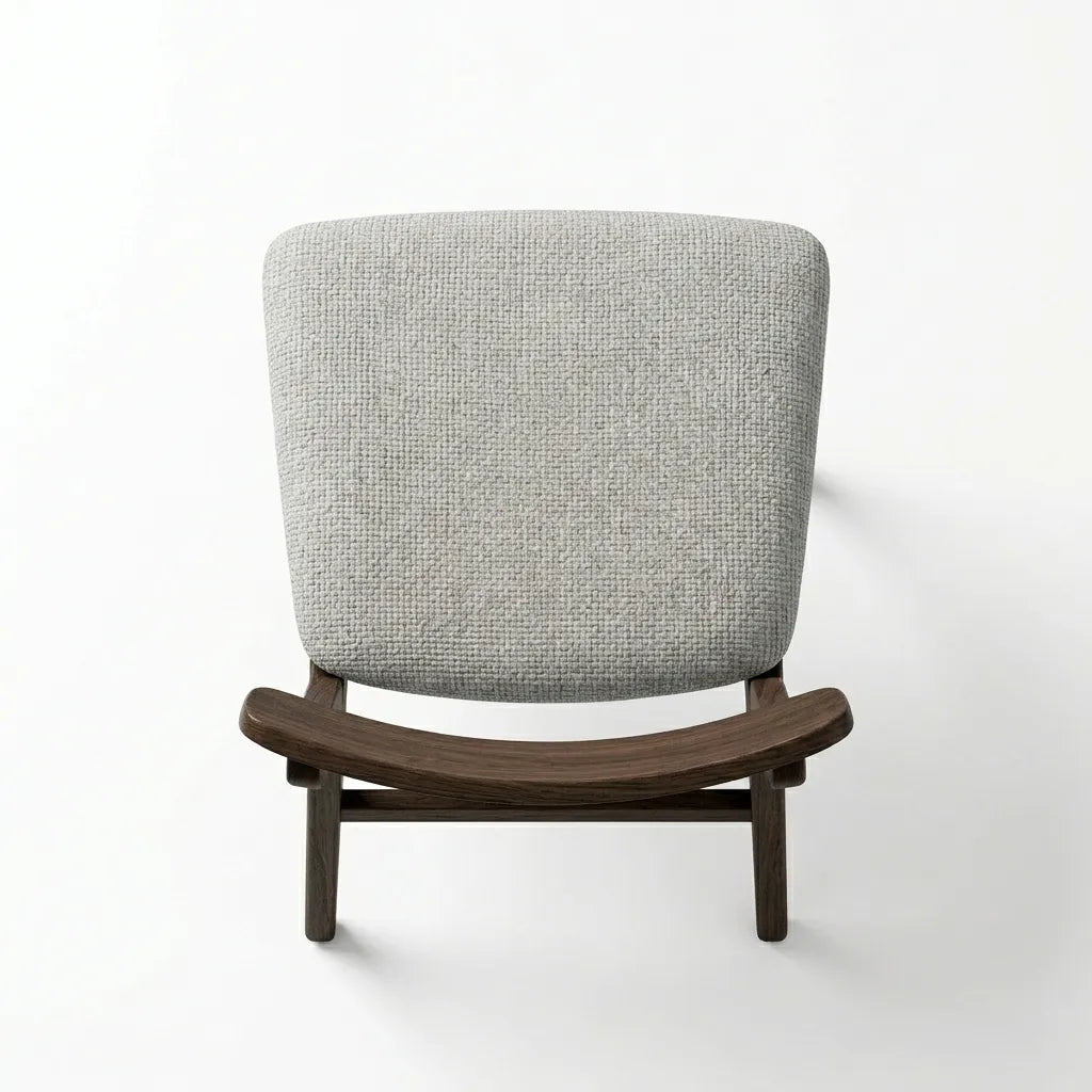 Silla Altesse en Rosa Morada Sólida · Escultural