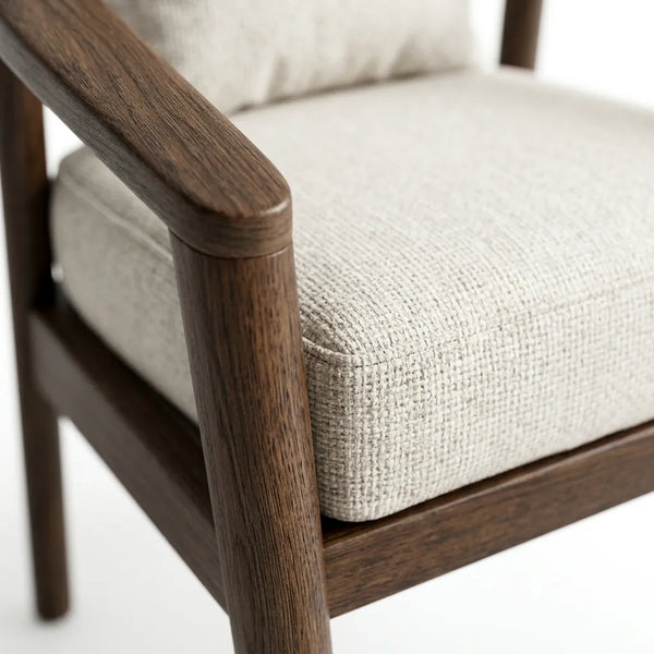 Silla Amadea con Descansabrazos - Rosa Morada Diseño Exótico - vista alternativa