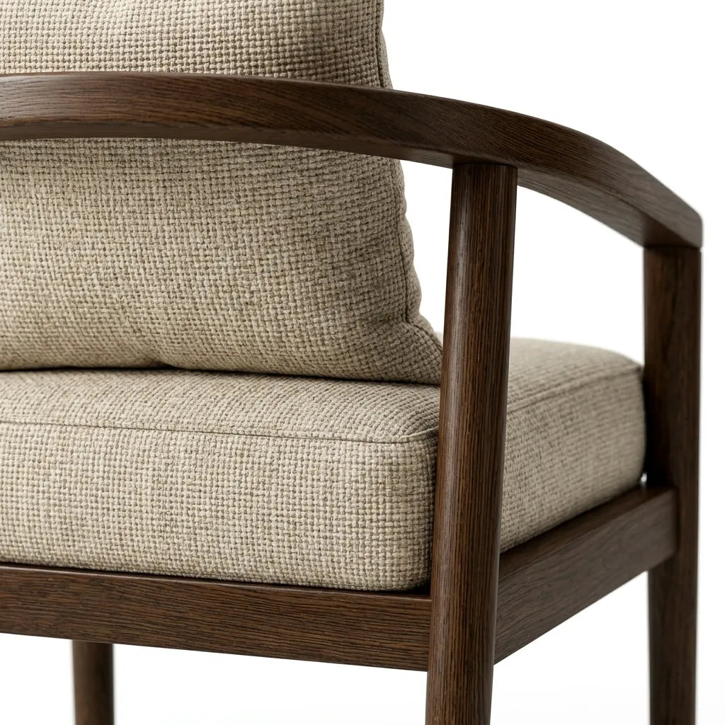 Silla Amadea con Descansabrazos - Rosa Morada Diseño Exótico