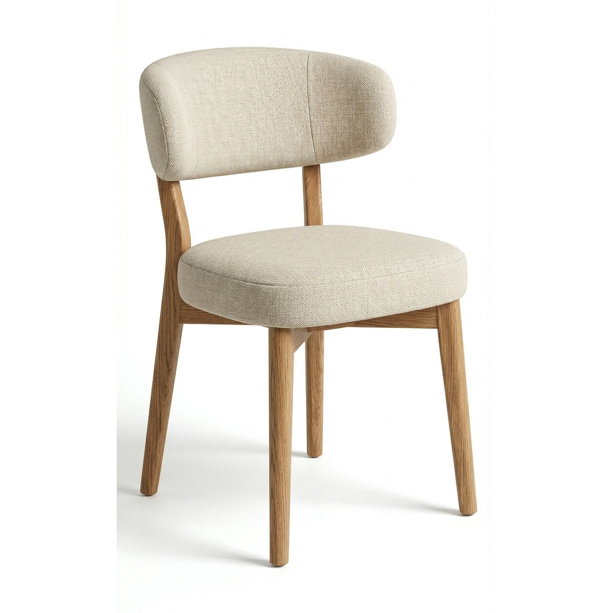 Silla Elara en Madera Sólida · Escultural