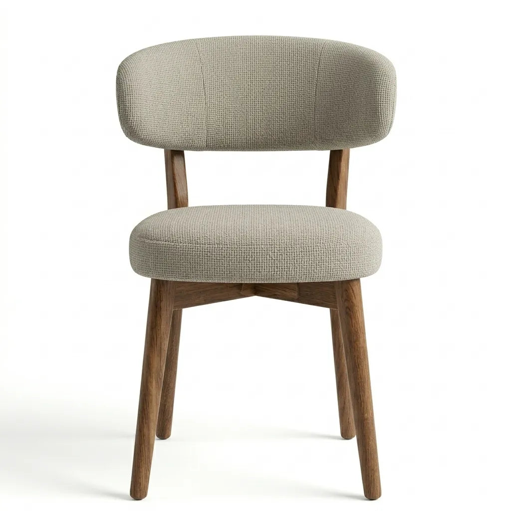 Silla Elara en Madera Sólida · Escultural