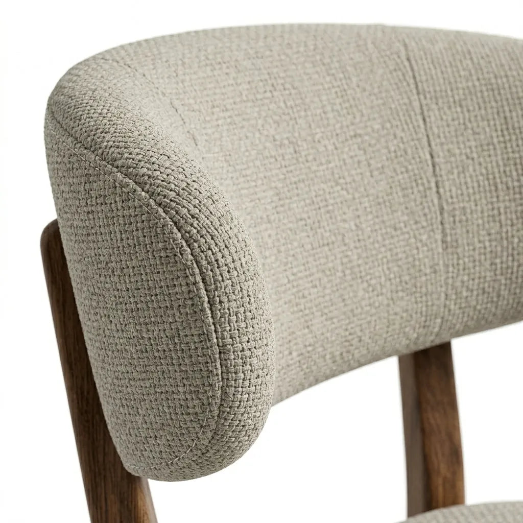 Silla Elara en Madera Sólida · Escultural
