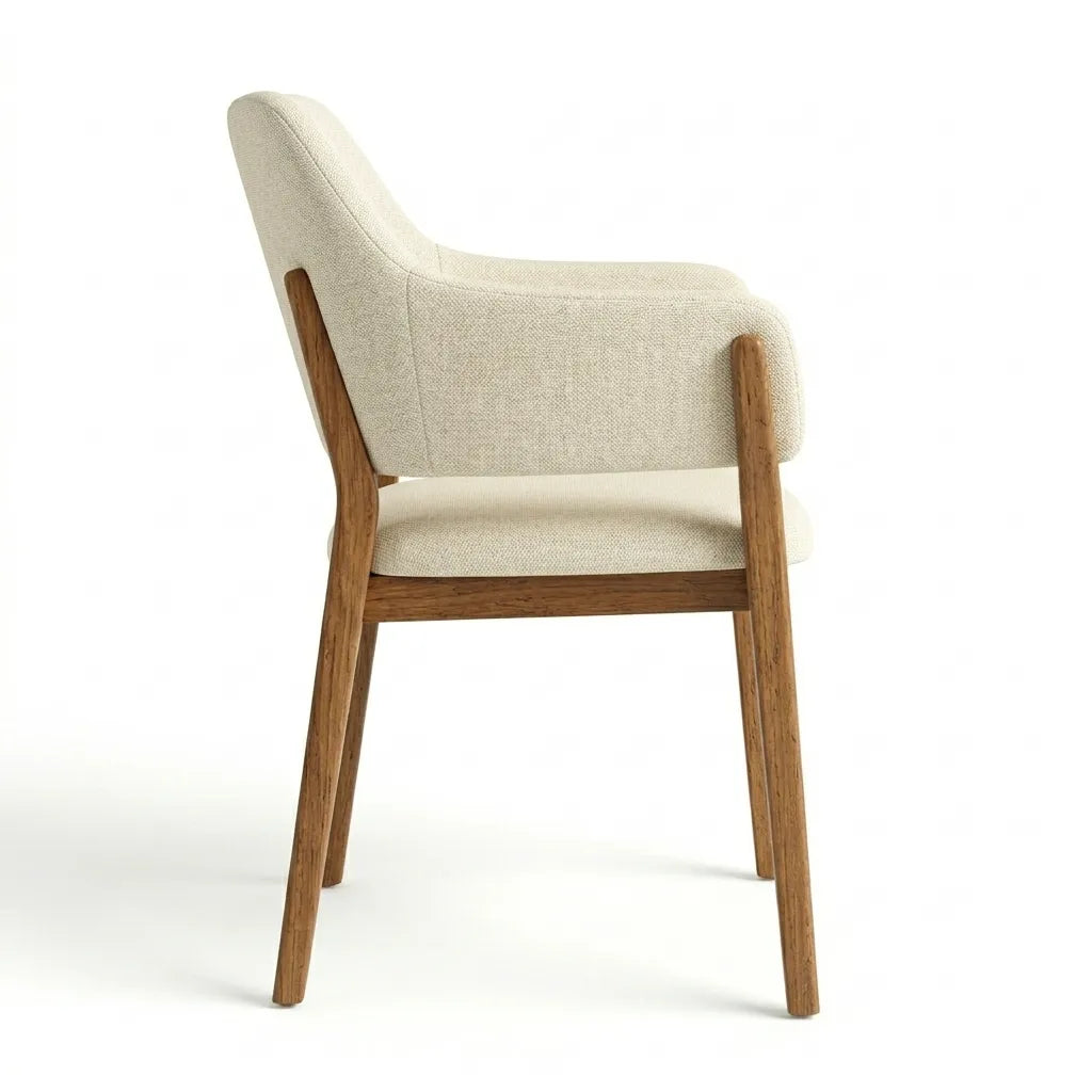 Silla Farel en Rosa Morada Sólida · Escultural